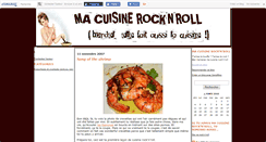 Desktop Screenshot of macuisinerock.canalblog.com
