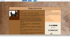 Desktop Screenshot of etreeleveur.canalblog.com