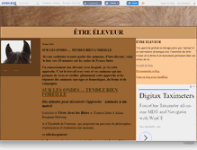 Tablet Screenshot of etreeleveur.canalblog.com