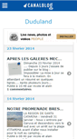 Mobile Screenshot of duduland.canalblog.com
