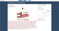 Desktop Screenshot of colonics.canalblog.com