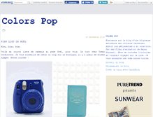 Tablet Screenshot of colorspop.canalblog.com