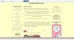 Desktop Screenshot of lebonpoids.canalblog.com