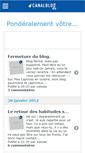 Mobile Screenshot of lebonpoids.canalblog.com