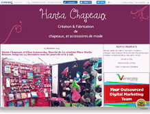 Tablet Screenshot of hantachapeaux.canalblog.com