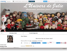 Tablet Screenshot of luniversdejulie.canalblog.com