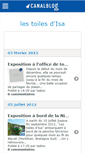 Mobile Screenshot of isaloo.canalblog.com