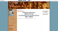 Desktop Screenshot of echecsdraguignan.canalblog.com