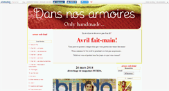 Desktop Screenshot of danslarmoire.canalblog.com