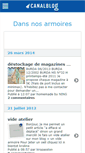 Mobile Screenshot of danslarmoire.canalblog.com