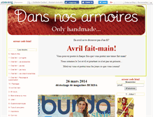 Tablet Screenshot of danslarmoire.canalblog.com