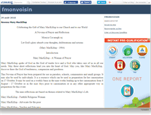 Tablet Screenshot of fmonvoisin.canalblog.com