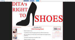 Desktop Screenshot of ditashoes.canalblog.com