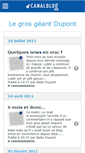 Mobile Screenshot of grosgeantdupont.canalblog.com