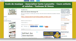 Desktop Screenshot of cantolaouzetto.canalblog.com
