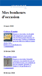 Mobile Screenshot of bonheursdejo.canalblog.com