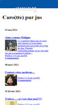 Mobile Screenshot of carottepurjus.canalblog.com