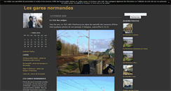 Desktop Screenshot of garesdenormandie.canalblog.com