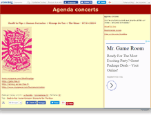 Tablet Screenshot of concertcooney.canalblog.com