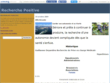 Tablet Screenshot of affectiosante.canalblog.com