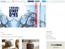 Tablet Screenshot of lateliercindyoms.canalblog.com
