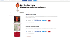 Desktop Screenshot of cecilefactory.canalblog.com