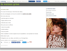 Tablet Screenshot of lamaisongrise.canalblog.com