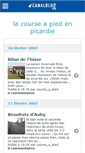 Mobile Screenshot of lacourseapied.canalblog.com