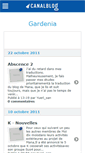 Mobile Screenshot of dixgardenias.canalblog.com