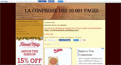 Desktop Screenshot of 10001pages.canalblog.com
