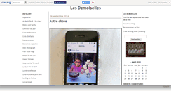 Desktop Screenshot of lesdamoiselles.canalblog.com