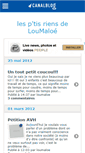 Mobile Screenshot of loumaloe.canalblog.com