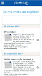 Mobile Screenshot of jememetsauregime.canalblog.com