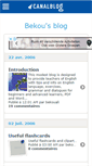 Mobile Screenshot of bekouali.canalblog.com