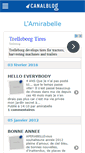 Mobile Screenshot of amirabelle.canalblog.com