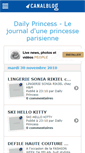 Mobile Screenshot of dailyprincess.canalblog.com