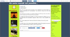 Desktop Screenshot of notreautremonde.canalblog.com