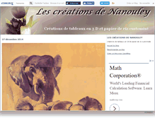 Tablet Screenshot of nanouley.canalblog.com