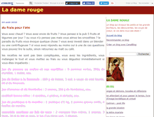 Tablet Screenshot of ladamerouge.canalblog.com