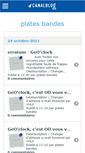 Mobile Screenshot of platesbandes.canalblog.com