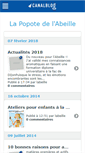 Mobile Screenshot of labeille.canalblog.com