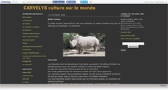 Desktop Screenshot of carvelyscultures.canalblog.com