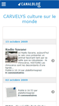 Mobile Screenshot of carvelyscultures.canalblog.com