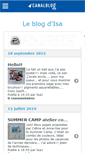 Mobile Screenshot of leblogdisa1.canalblog.com