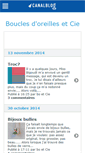 Mobile Screenshot of boetcie.canalblog.com