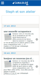 Mobile Screenshot of chtitesteph.canalblog.com