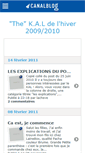 Mobile Screenshot of kalwintersept09.canalblog.com