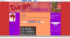Desktop Screenshot of durgacreation.canalblog.com