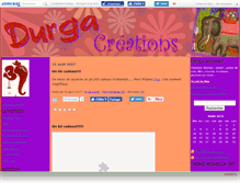 Tablet Screenshot of durgacreation.canalblog.com