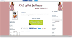 Desktop Screenshot of juliannekal.canalblog.com